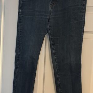 LOFT Women's Dark Indigo Skinny Jeans